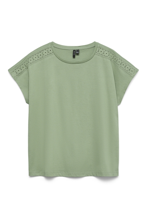 Vero Moda vmemmy ss lace tape top jrs noos